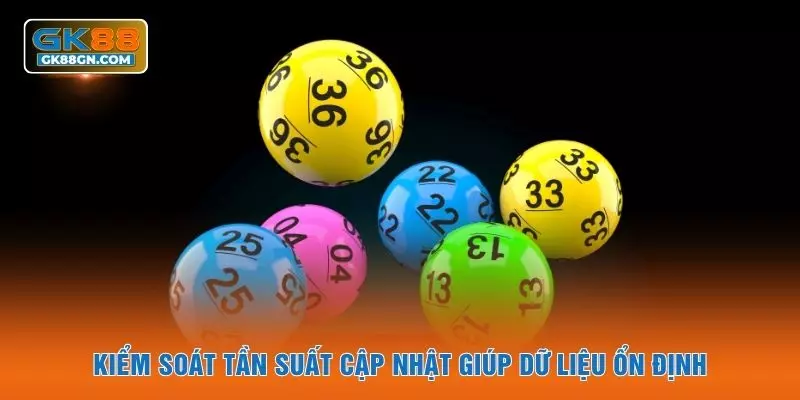 Kiểm soát tần suất cập nhật giúp dữ liệu ổn định