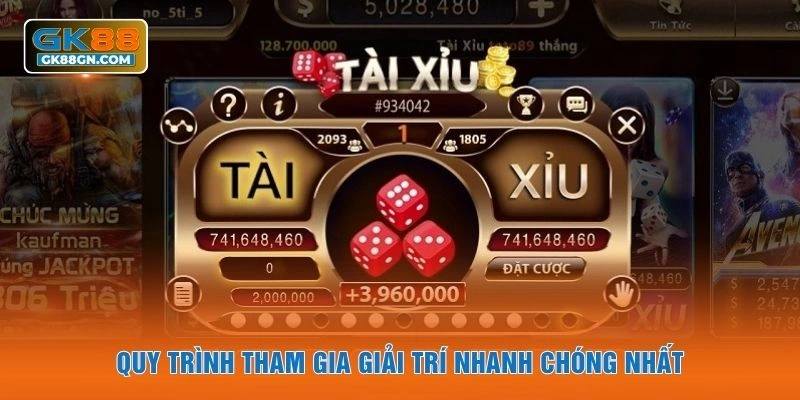 Quy trình tham gia giải trí nhanh chóng nhất